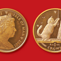 2001年马恩岛1盎司金币