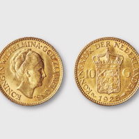 1925年荷兰10G金币