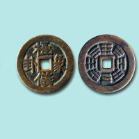 极象义卦花钱