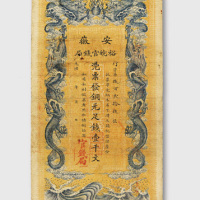 光绪三十二年（1906年）安徽裕皖官钱局铜元壹千文