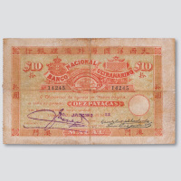 1922年大西洋国海外汇理银行澳门10元