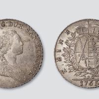 1765年德国萨克森公国银币