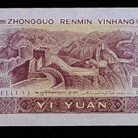 1996年中国人民银行发行第四版人民币壹圆一枚