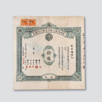 四川聚兴诚银行10股股票一件