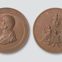德国1859年五十周年大型纪念铜章