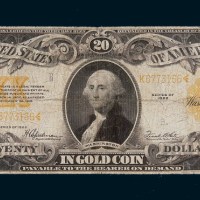 1922年美国20美元