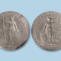 1901年英国银币一枚
