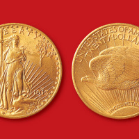 1913年美国20元金币