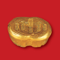 民国时期东京金店足赤壹两金锭