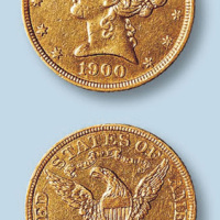 1900年美国5元金币