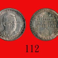 1950(S)年美国银币半元U.S.A.: Silver Half Dollar, 1950S, B. T. Washington. NGC MS65