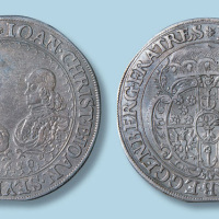 1658年奥匈帝国THALER大银币