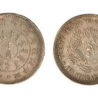 1896年光绪二十二年北洋机器局造半角