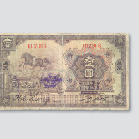 民国十三年（1924年）中国实业银行北京壹圆