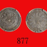 北洋机器局造二角，光绪二十四年Pei Yang Arsenal, Silver 20 Cents, Kuang Hsu Yr 24 (1898) (L&M-451). ACCA VF Details
