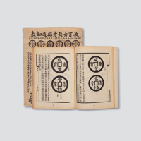 民国时期北平故宫博物院出版《故宫清钱谱》（黄鹏霄编）一册