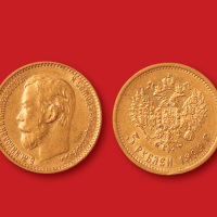 1899年俄罗斯帝国5卢布金币