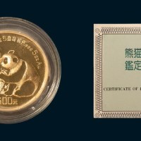 1987熊猫5盎司金币