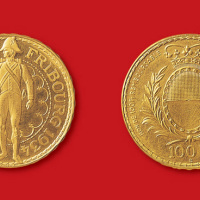 1934年瑞士100法郎金币