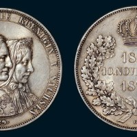 1872年英国纪念银章