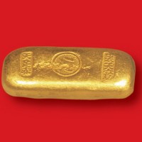 清末民初“裘天宝天足赤”一两金锭