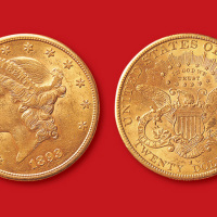 1893年美国二十元金币