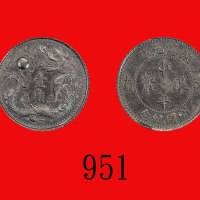 湖南洪宪元年开国纪念中华银币一角试铸样币。袁世凯称帝83天湖南省响应试铸样币，极罕品。未使用Hunan Province, Hung Hsien Commemorative Silver Patter