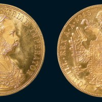 1915年奥地利4DUCAT金币