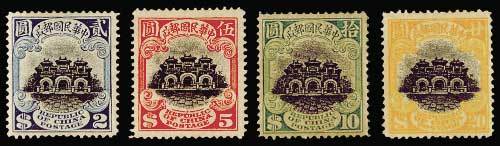北京一版帆船邮票二十二枚全