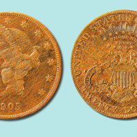 1905年美国20元金币