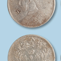 1919年四川省造光绪像卢比一枚