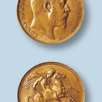 1902年英国SOVEREING金币