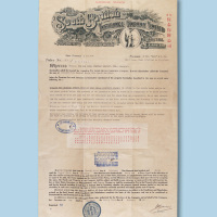 1940年保泰保险公司保单一份；民国国华保险股份有限公司股款收据二枚