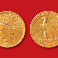 1911年美国10美元金币