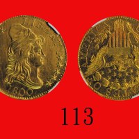 1800年美国金币 5元U.S.A.: Gold Half Eagle, 1800, Capped Bust to right, Heraldic Eagle. NGC AU Details, obv