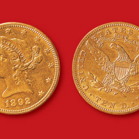 1892年美国10美元金币