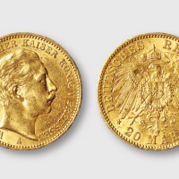 1901年德国20马克金币
