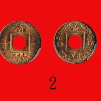 1866年香港维多利亚铜币一千Hong Kong Bronze 1 Mil, 1866 (Ma C2). PCGS MS65RD