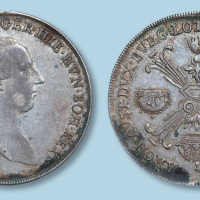 1784年意大利米兰公国约瑟夫二世银币