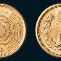 日本明治三十六年（1903年）十圆金币