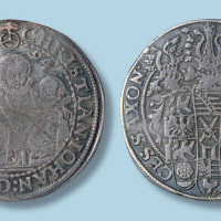 1594年德国萨克逊三兄弟大银币