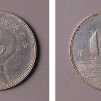 中华民国十八年孙中山像壹元银币一枚