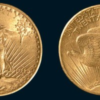 1915年美国20元金币