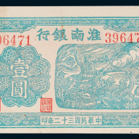 淮南银行壹圆