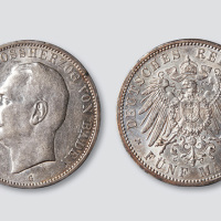 1913年德国巴登银币