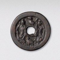 辽代神仙人物花钱（直径39mm）