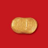 清末民初锦州东祥赤金一两金锭