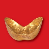清末民初“青岛震华福寿”二两金锭