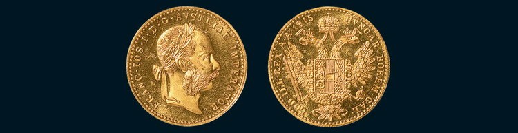 1915年奥地利1DUCAT金币