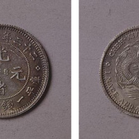 二十二年浙江省造光绪元宝二角银币